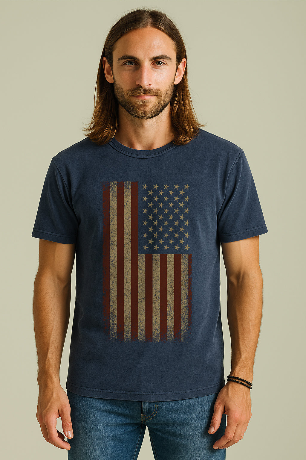 American Flag Vintage T-Shirt