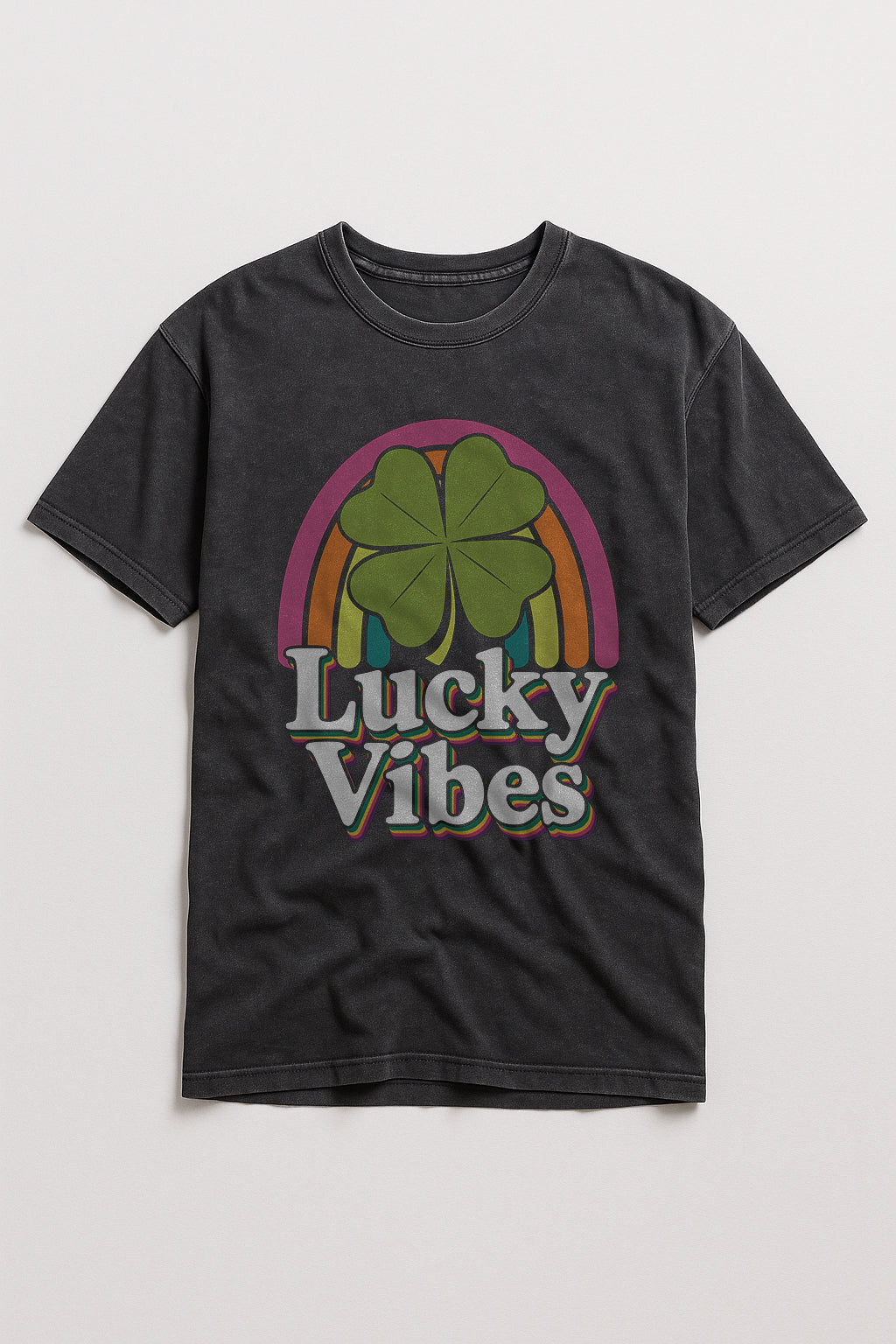 Lucky Vibes Vintage T-Shirt