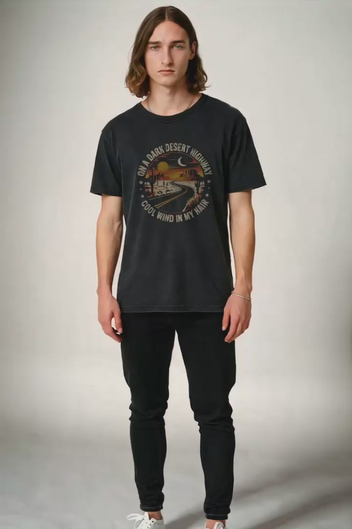 Load video: Desert Highway Vintage T-Shirt