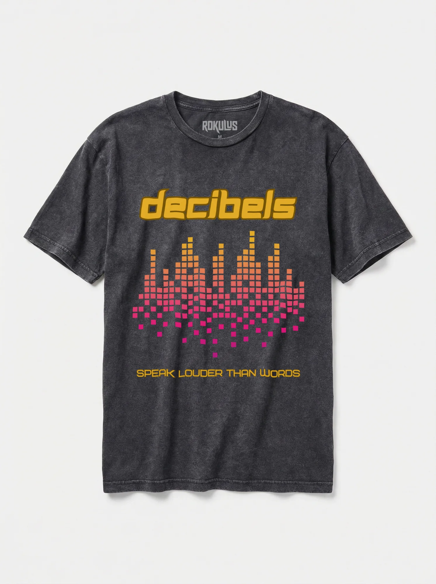 Decibels Speak Louder Than Words Vintage T-Shirt