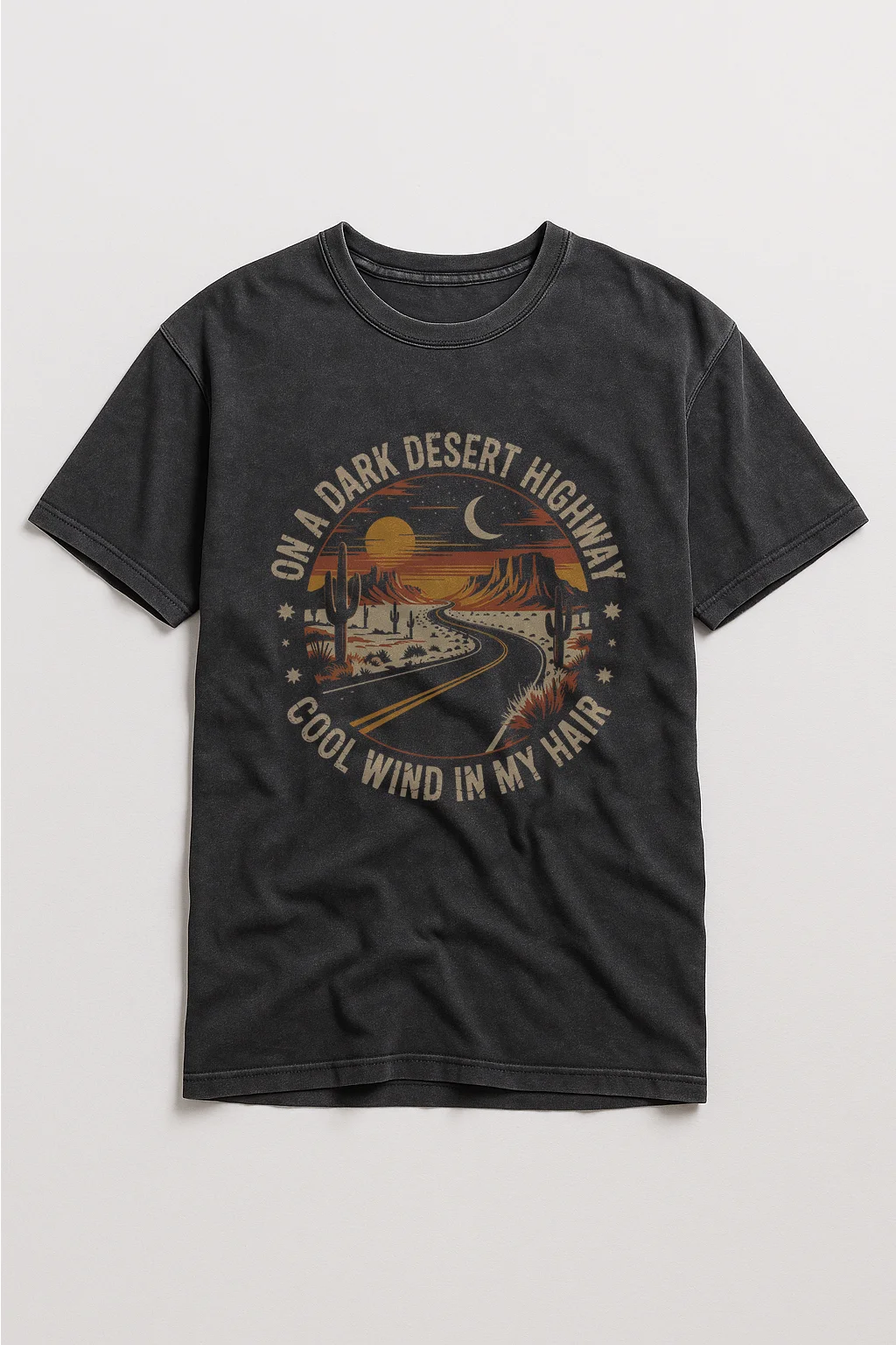 Desert Highway Vintage T-Shirt