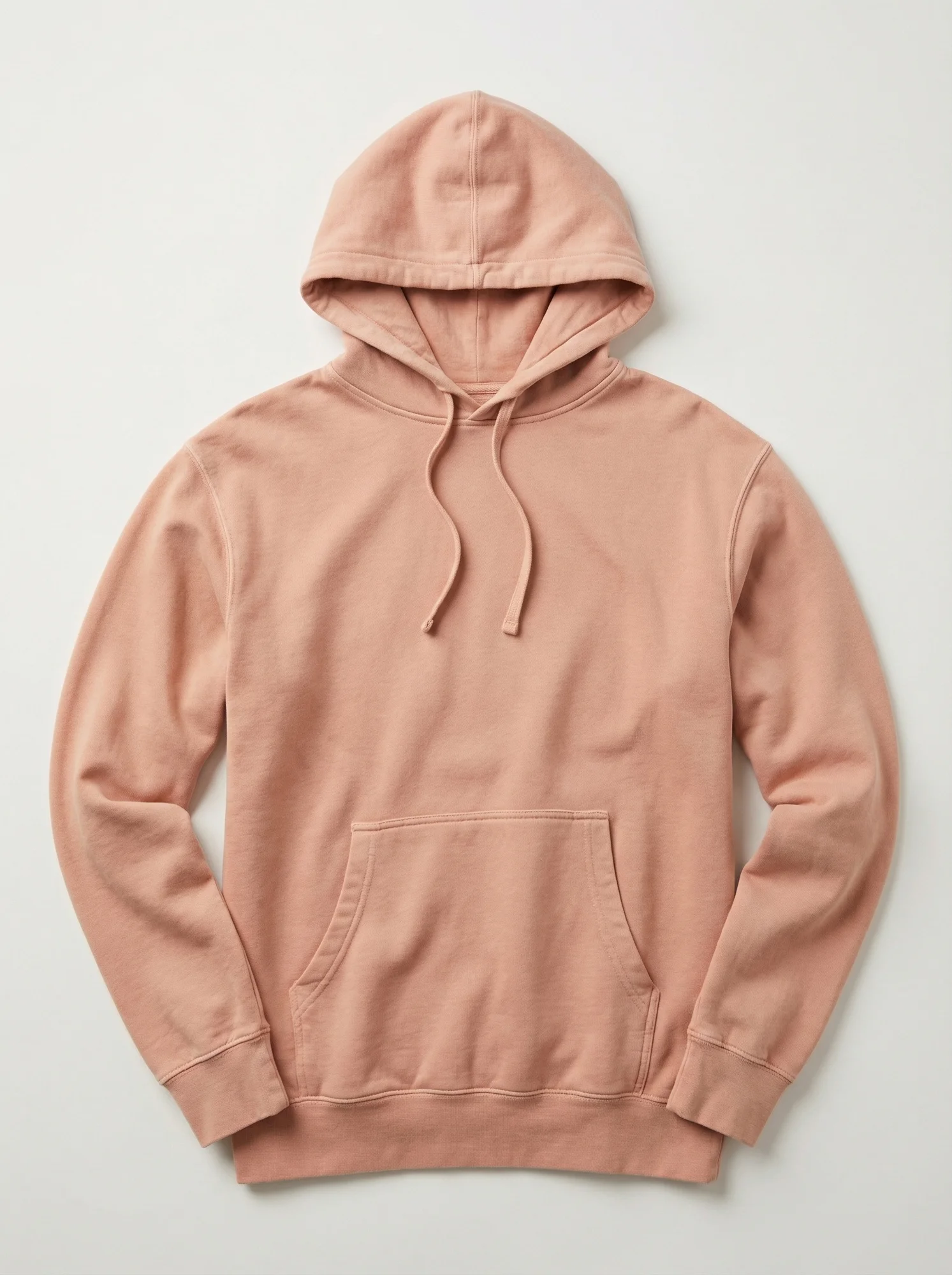 Premium Dusty Pink Pigment Dyed Hoodie