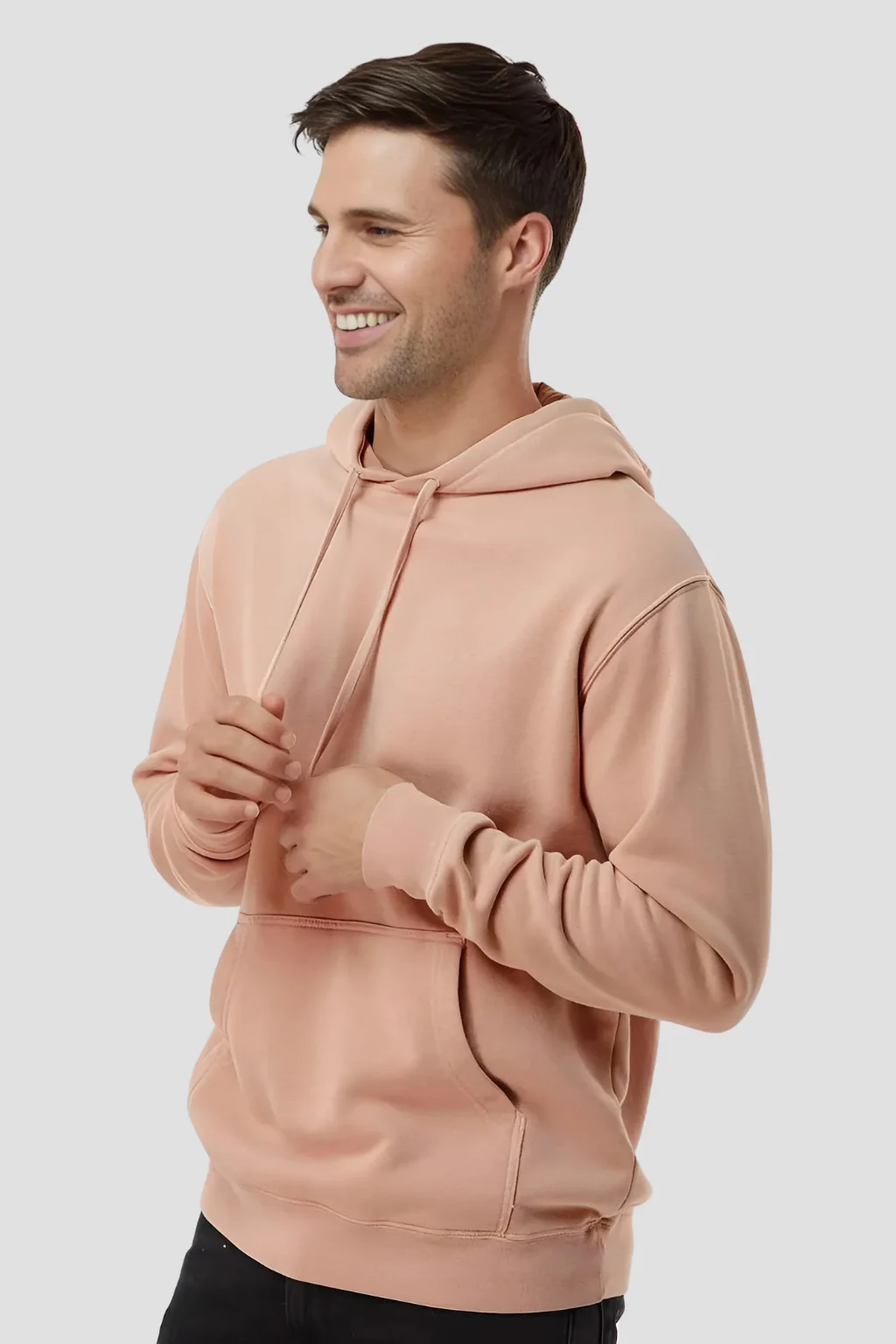 Premium Dusty Pink Pigment Dyed Hoodie