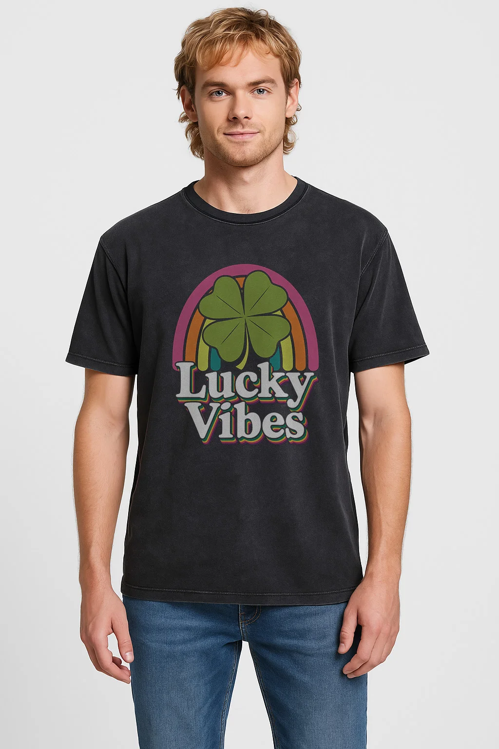 Lucky Vibes Vintage T-Shirt