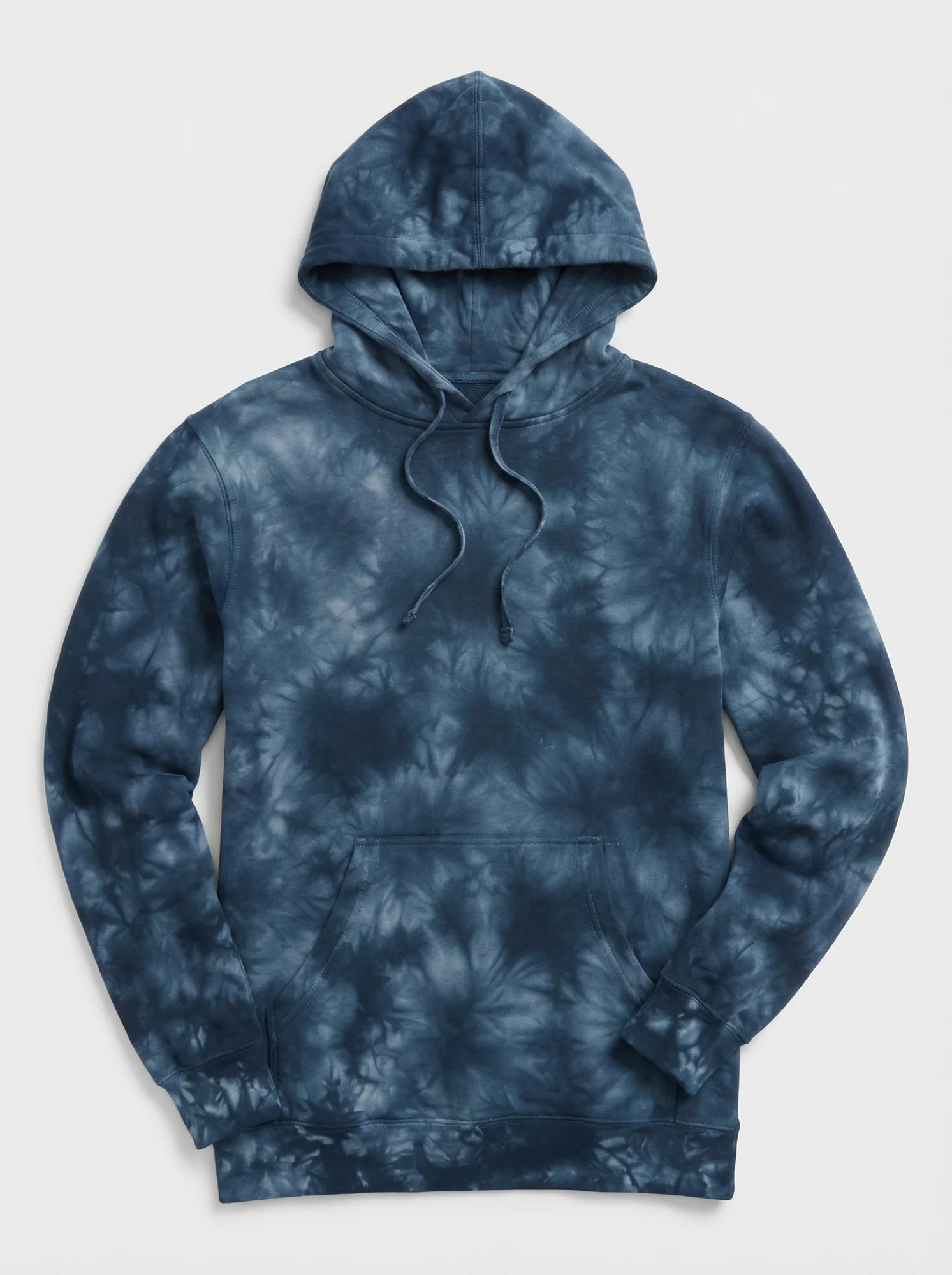 Navy Tie-Dye Hoodie