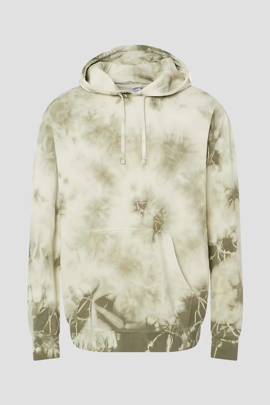 Olive Tie-Dye Hoodie