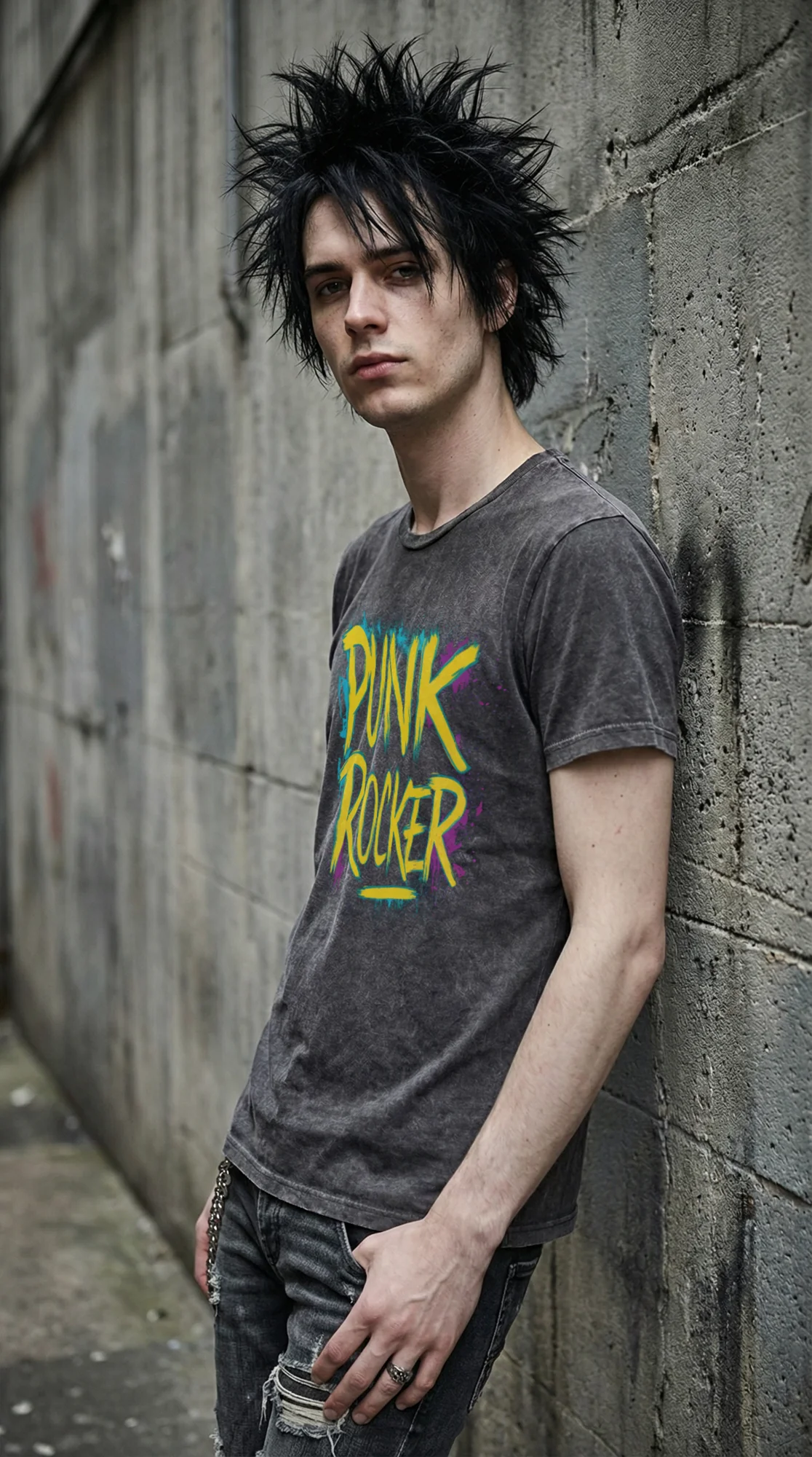 Punk Rocker Vintage T-Shirt