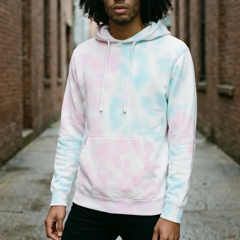 Cotton Candy Tie-Dye Hoodie
