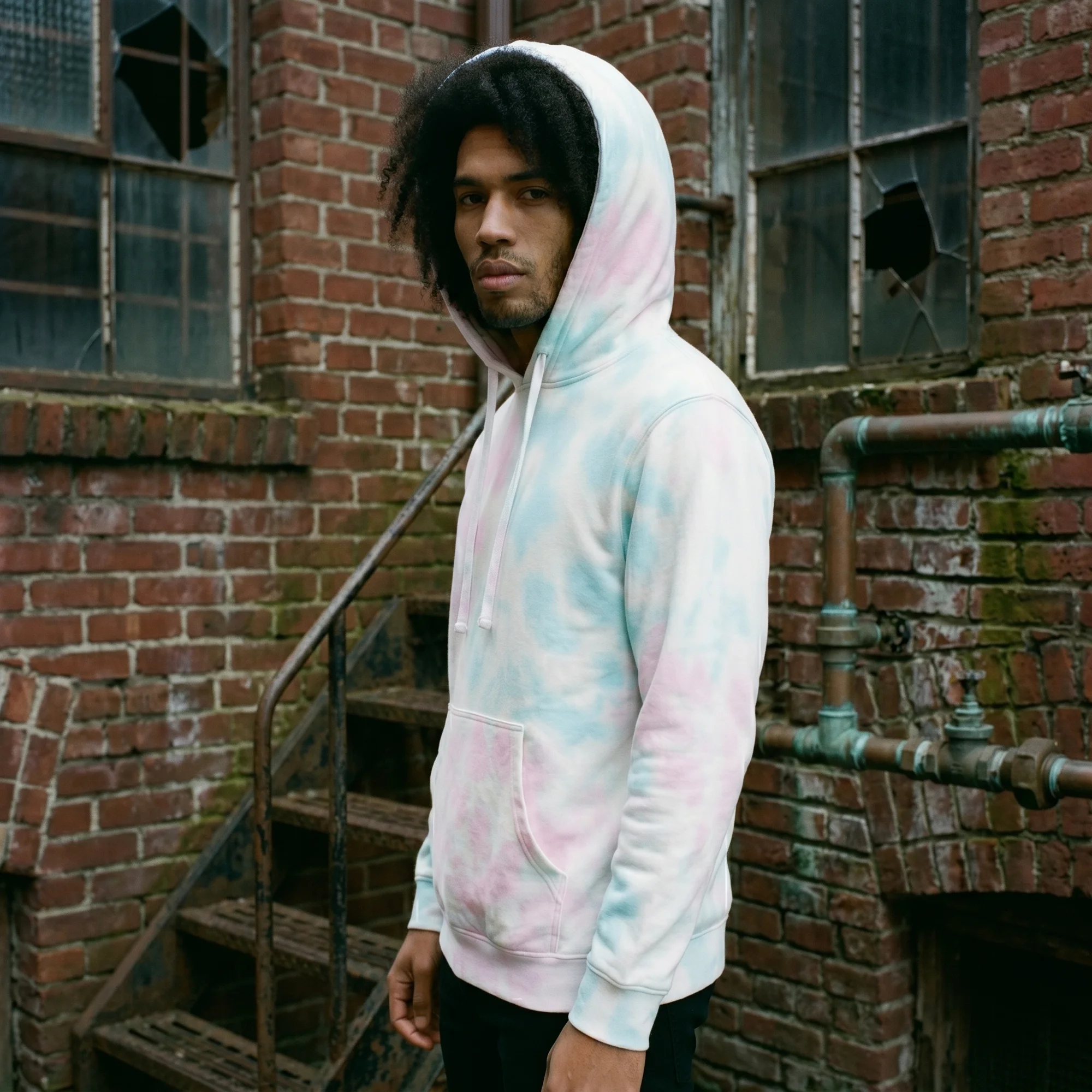 Cotton Candy Tie-Dye Hoodie
