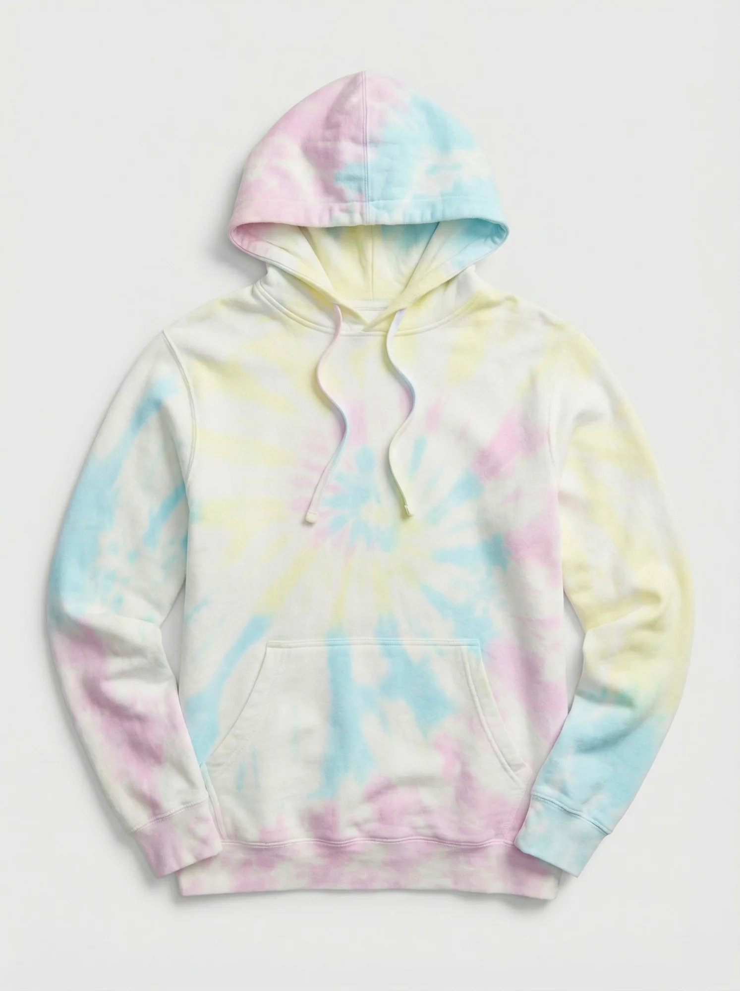 Sunset Swirl Tie-Dye Hoodie