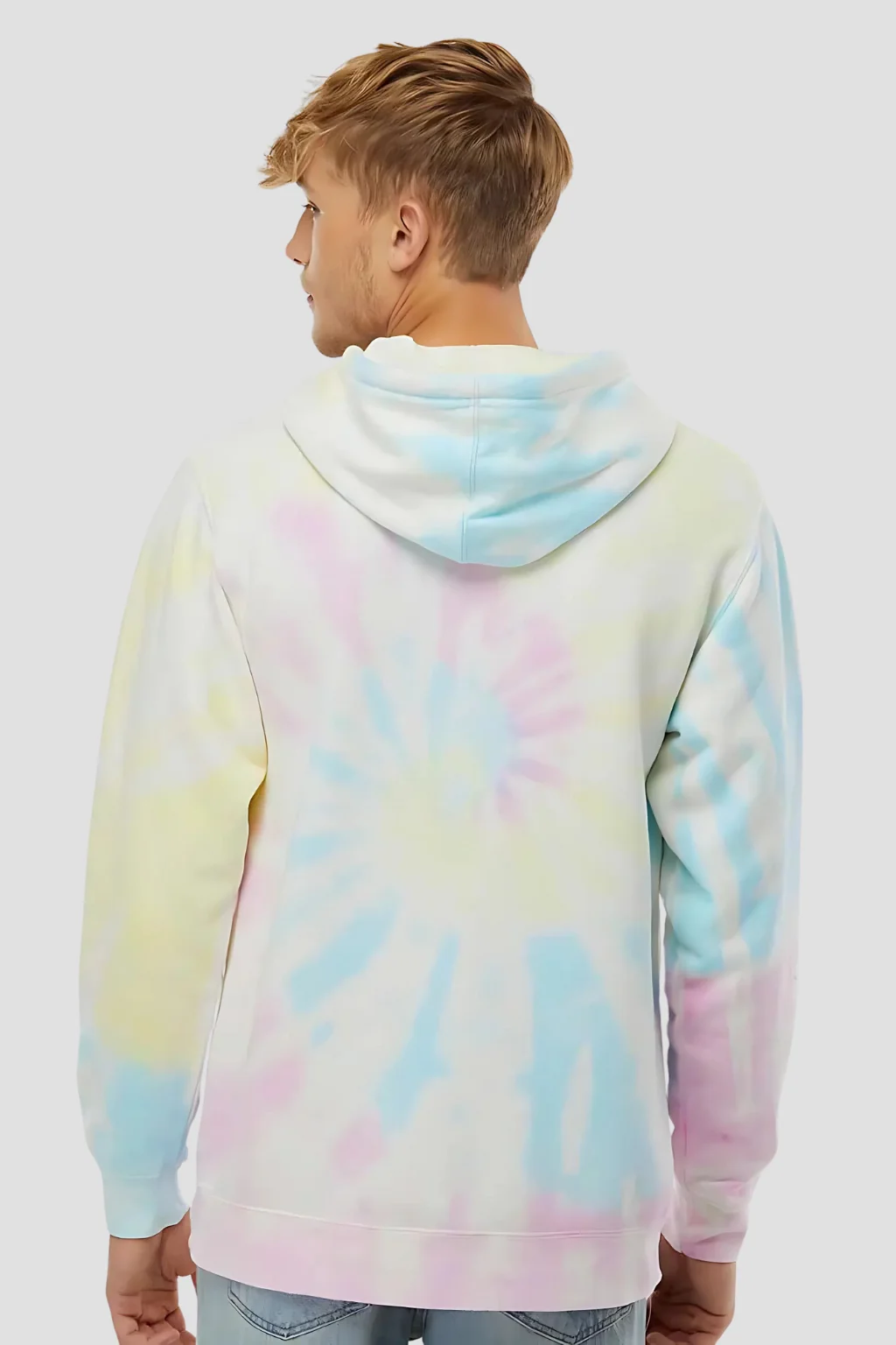 Sunset Swirl Tie-Dye Hoodie