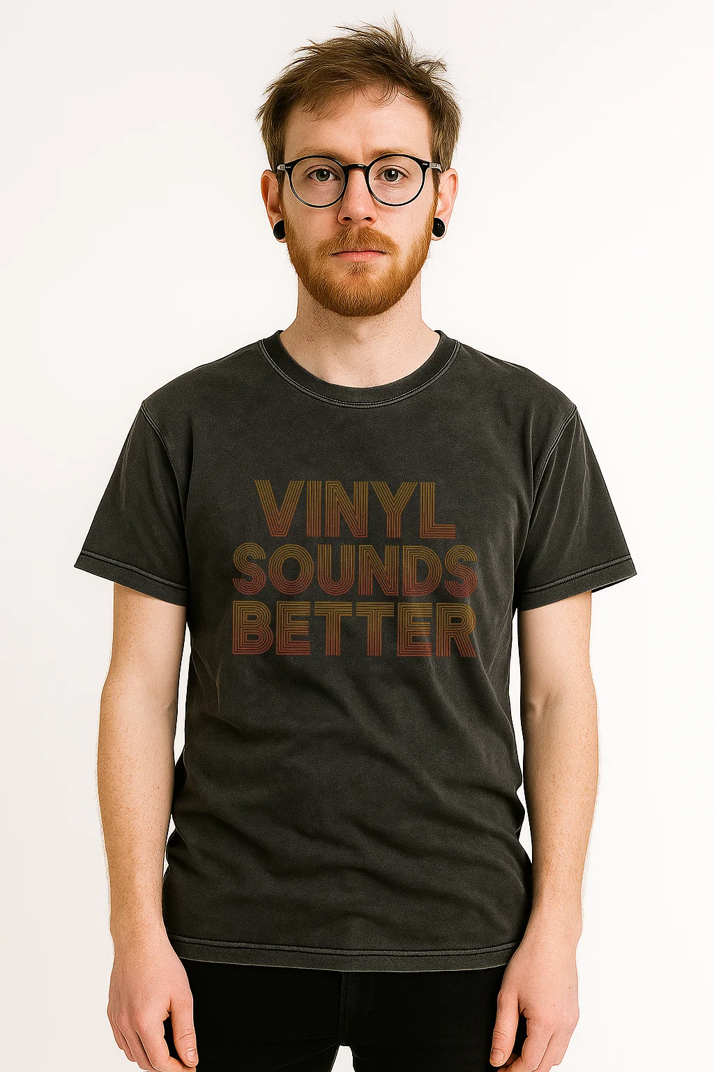 Vinyl Sounds Better Vintage T-Shirt