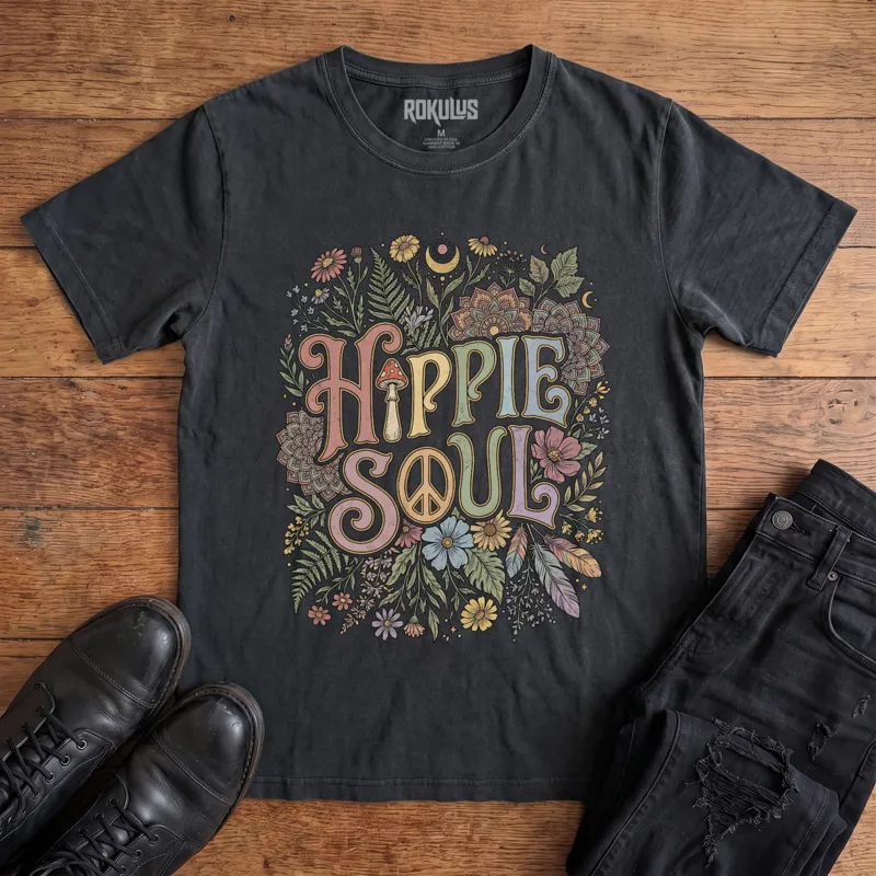 Hippie Soul Vintage Graphic T-Shirt