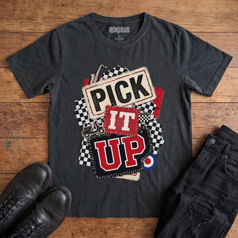 Pick It Up Ska Vintage Graphic T-Shirt