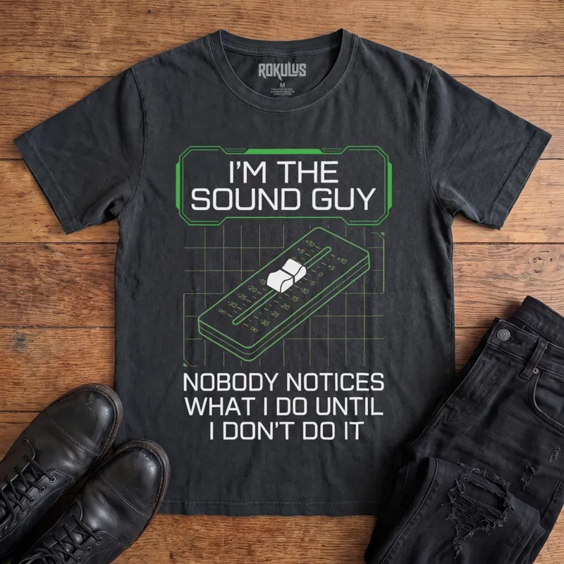 Sound Guy Vintage Graphic T-Shirt